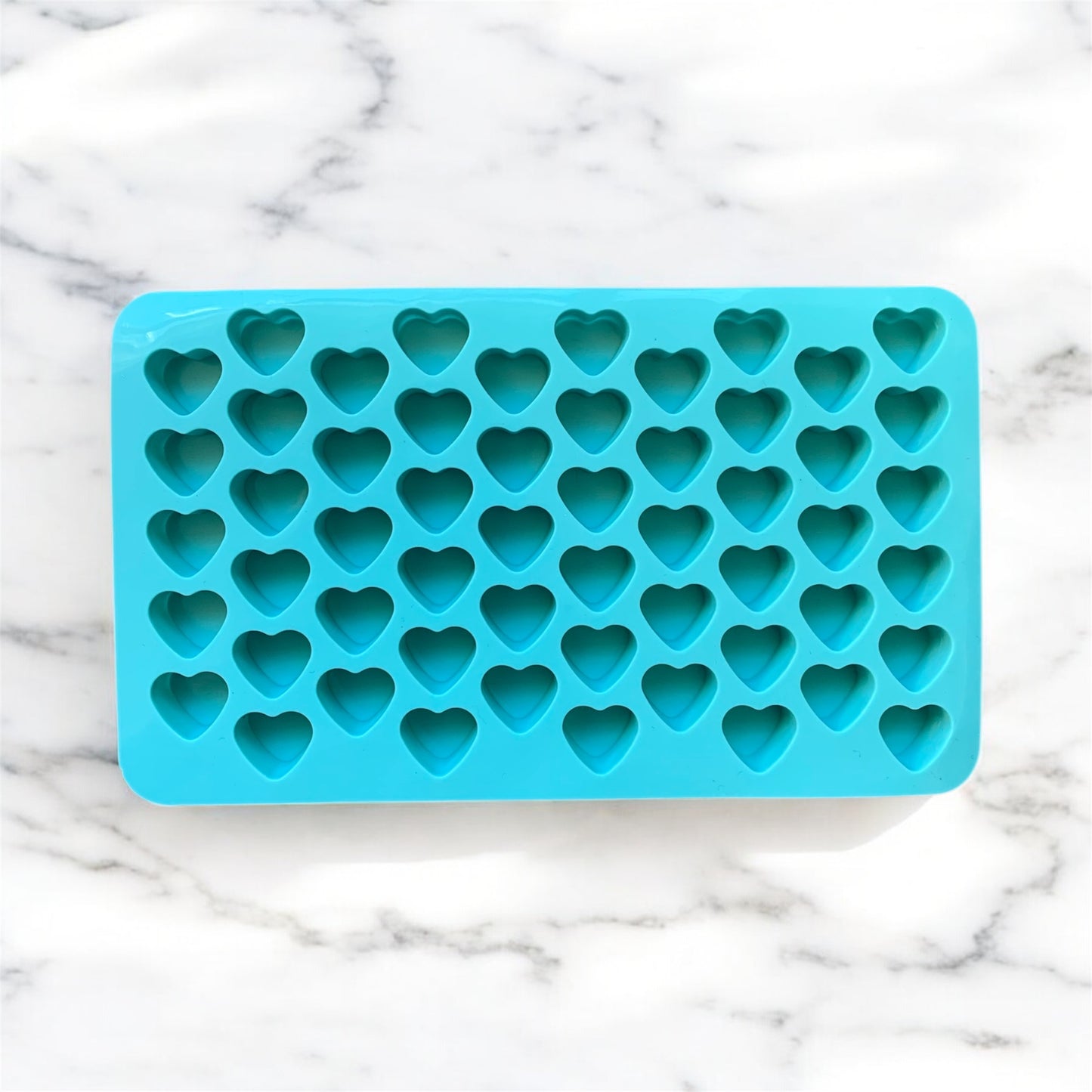 55x mini Heart Silicone mould