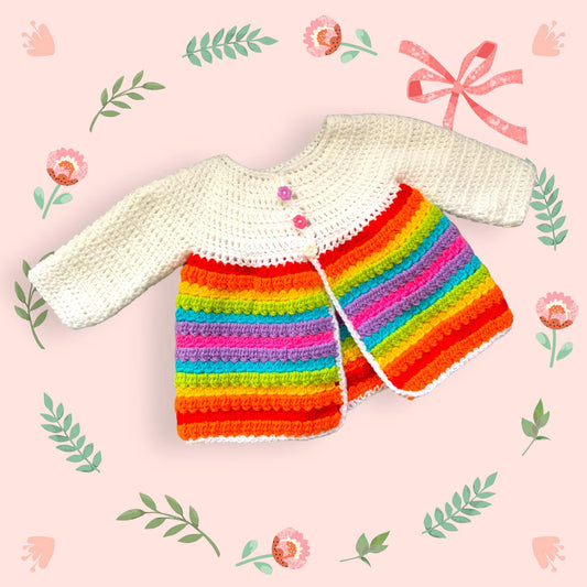 0-3 Months Baby Girl Cardigan