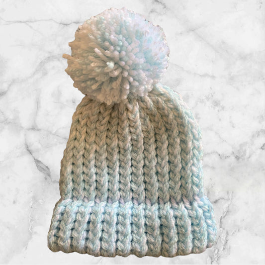 Knitted Premie/Newborn Baby Hat