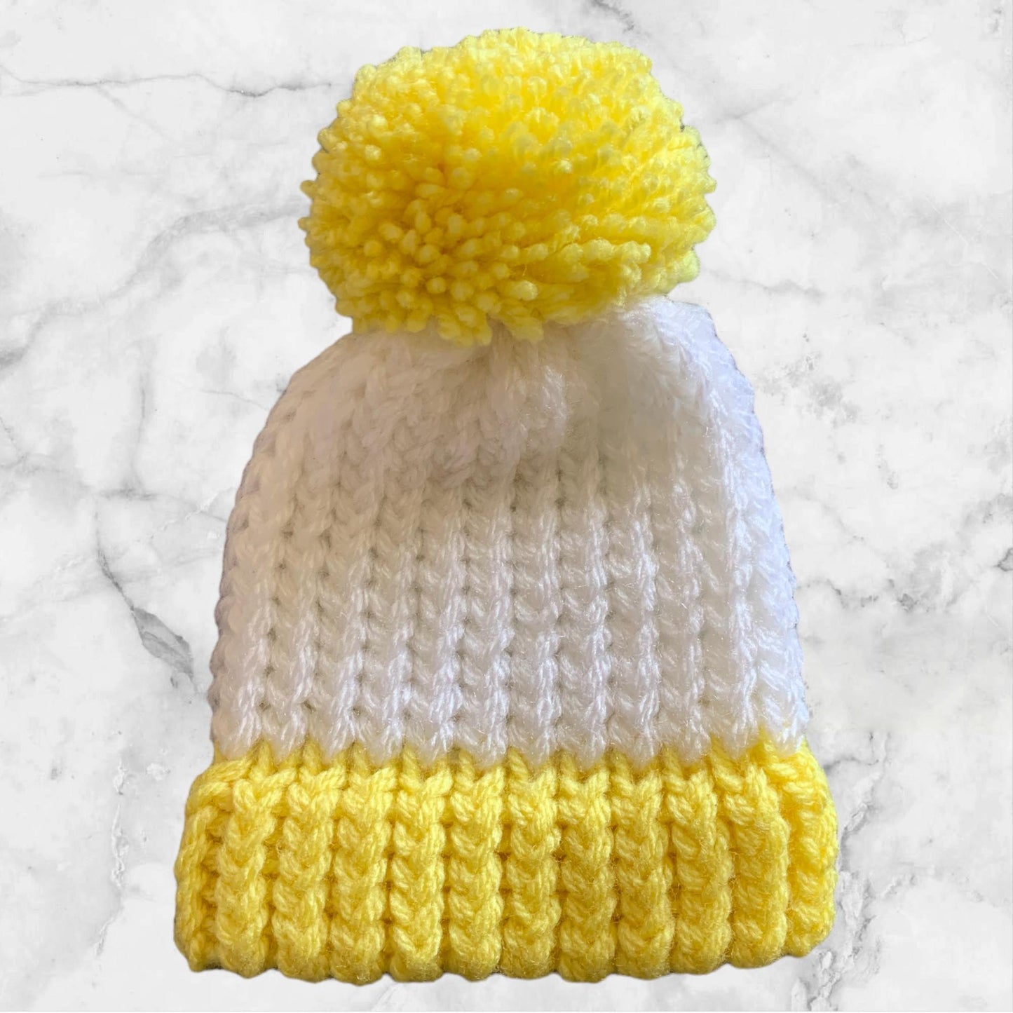 Knitted Premie/Newborn Baby Hat