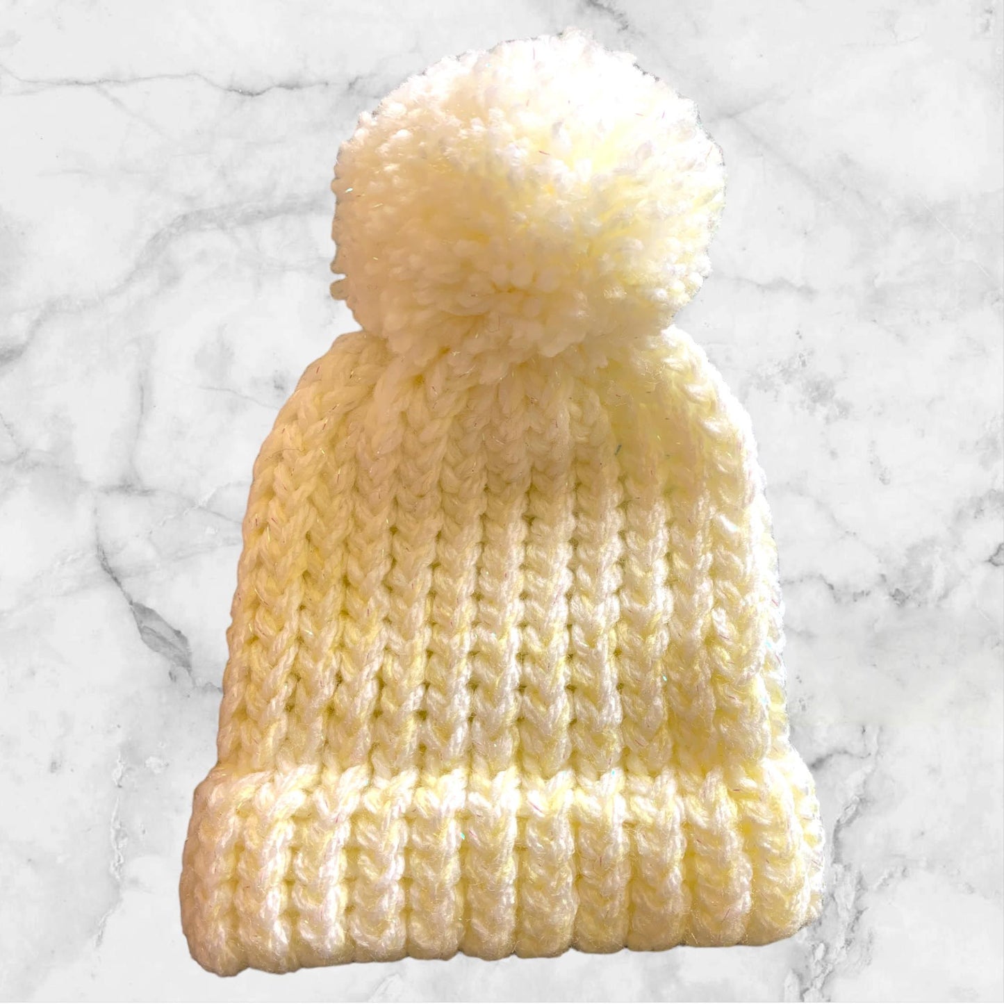 Knitted Premie/Newborn Baby Hat