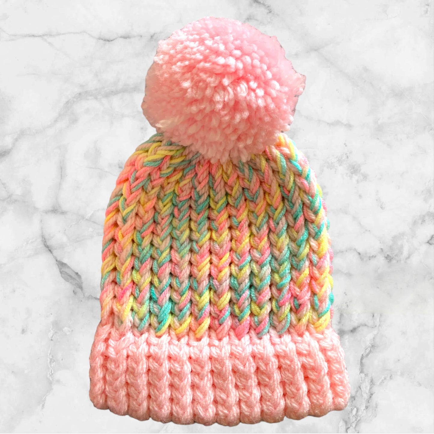 Knitted Premie/Newborn Baby Hat