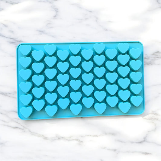 55x mini Heart Silicone mould