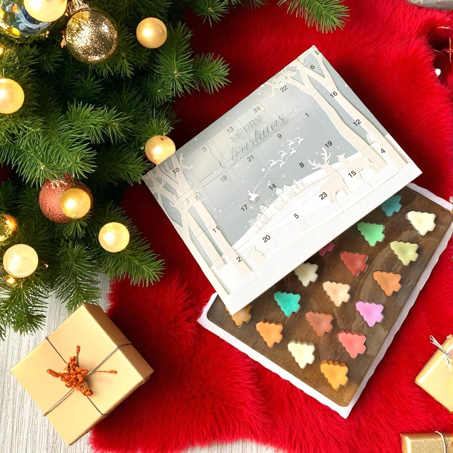 Soy Wax Melt Christmas Advent Calendars