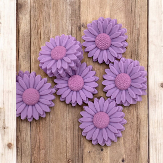 lavender fog with purple middle Daisy (Pack Of 5)