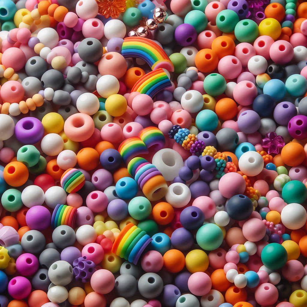 12mm silicone round beads (pack of 20)