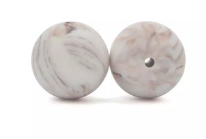 12mm silicone round beads (pack of 20)