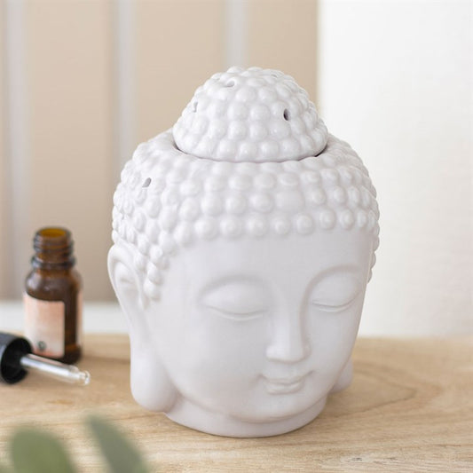 Small Grey Buddha Wax & Oil Burner