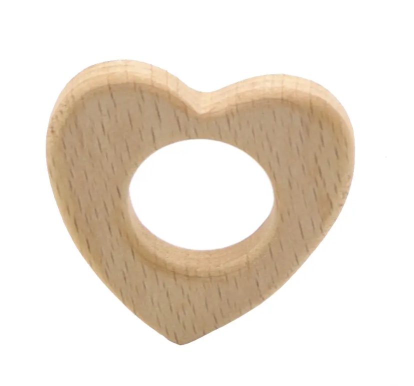 Beech Wood Teether Rings