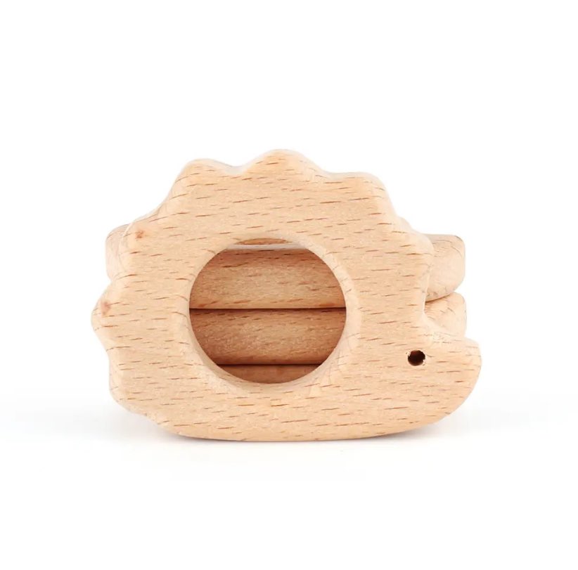 Beech Wood Teether Rings