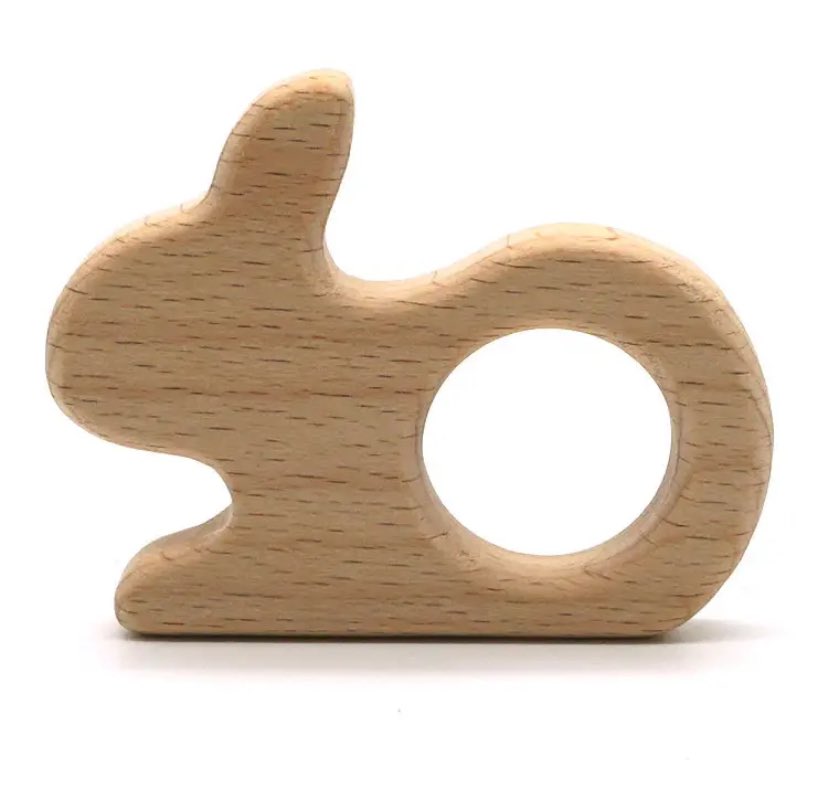 Beech Wood Teether Rings