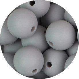 9mm silicone round beads (pack of 100)