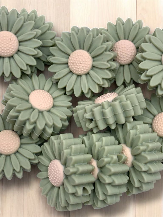 Lint Green Daisy (Pack Of 5)