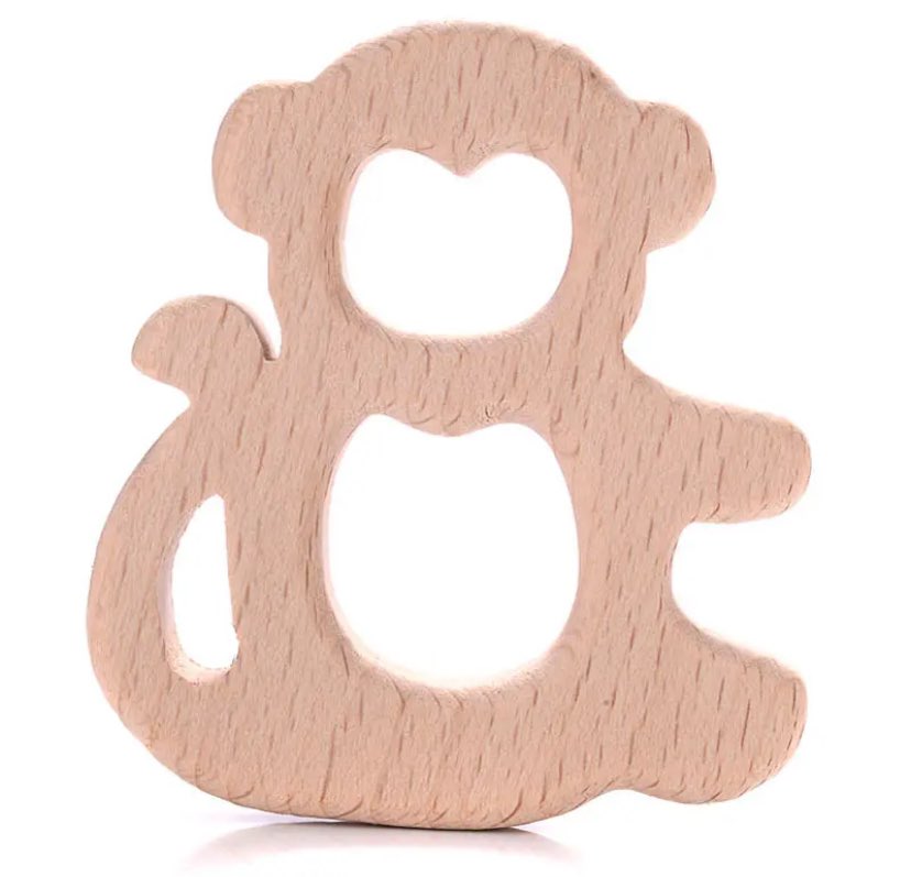 Beech Wood Teether Rings