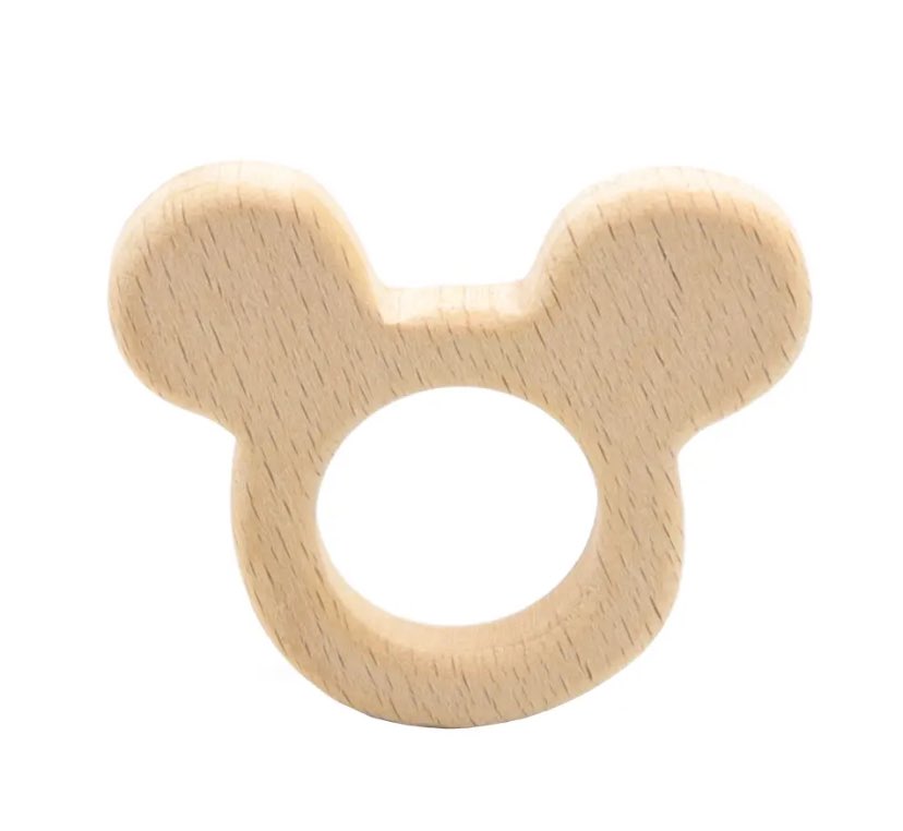 Beech Wood Teether Rings