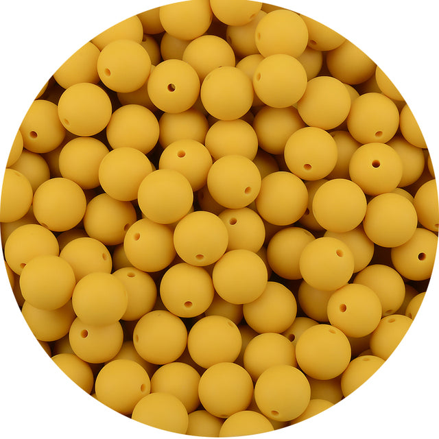 12mm silicone round beads (pack of 20)