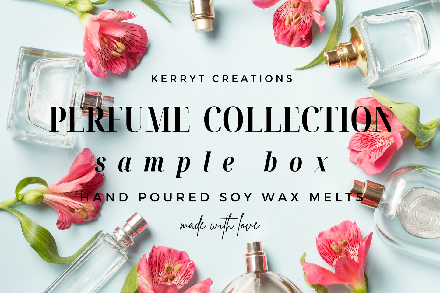 Perfume Wax Melt Sample Box