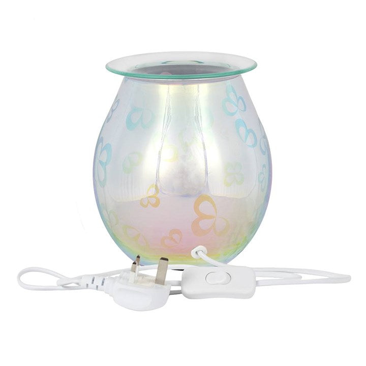 3D Flower Petal Light Up Electric Wax & Oil Burner
