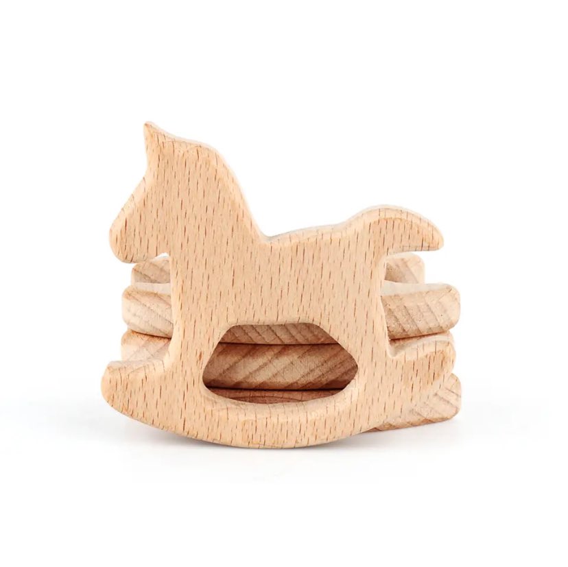 Beech Wood Teether Rings