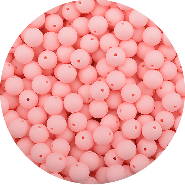 9mm silicone round beads (pack of 100)