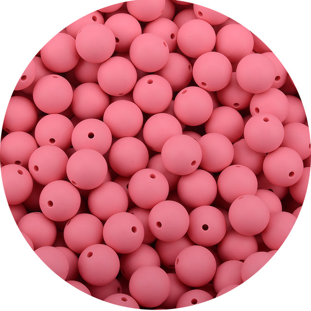 12mm silicone round beads (pack of 20)