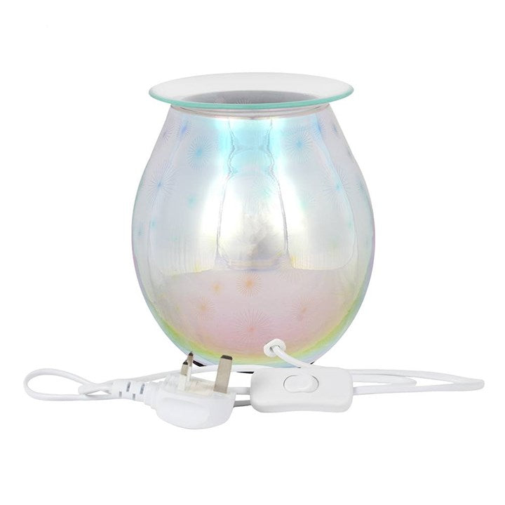 3D Starburst Light Up Electric Wax & Oil Burner